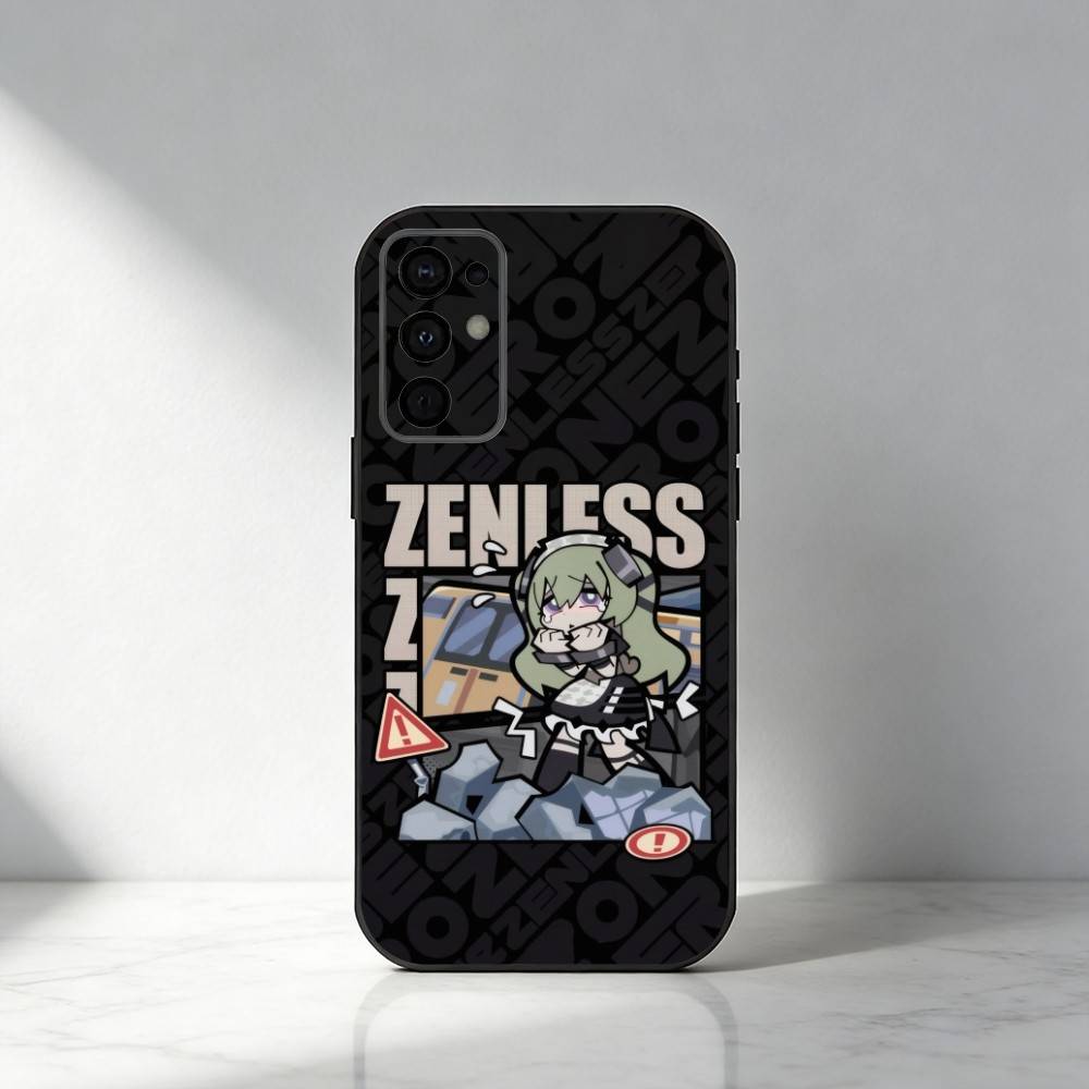 

Fanart ZZZERO Cute Characters Phone Case For Samsung S25,S24,S21,S22,S23,S20,Ultra,S26,Plus,Fe,Note,5G Black Cover Samsung S25ULTRA