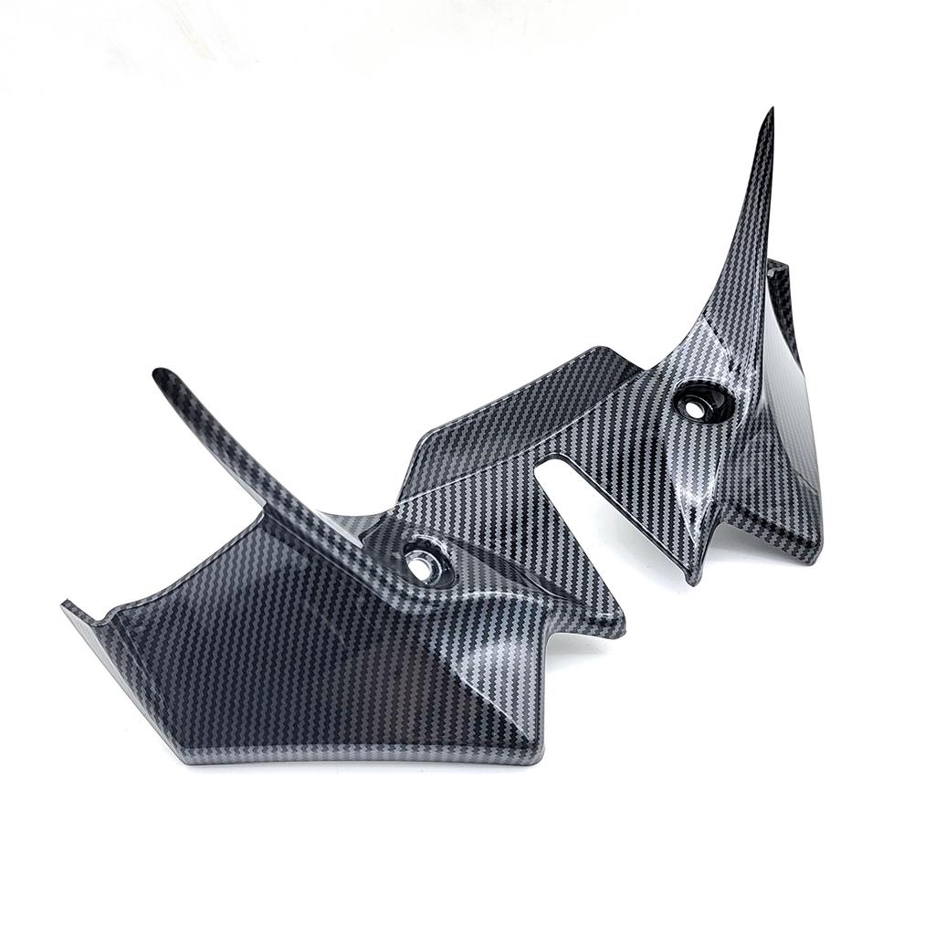 Motorcycle Front Spoiler Fairing Winglet Aerodynamic Wing Cover Trim For Kawasaki Z650 Z 650 z650 2021-2025 23 Spoiler Winglet