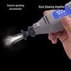 DREMEL 490-Compatible Electric Grinding and Dust Blowing Chuck Nut with Impeller