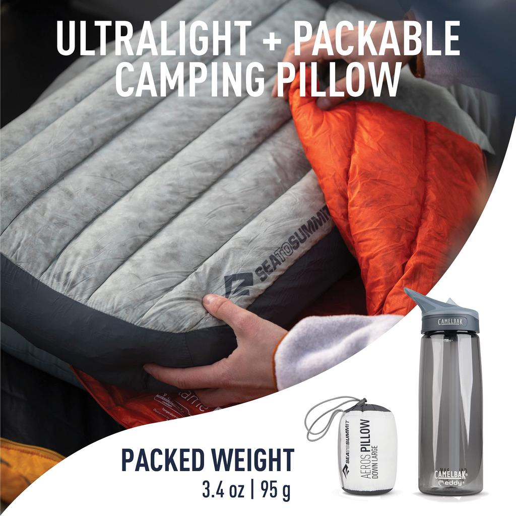 SEA TO SUMMIT Aero Down Pillow Large Gray