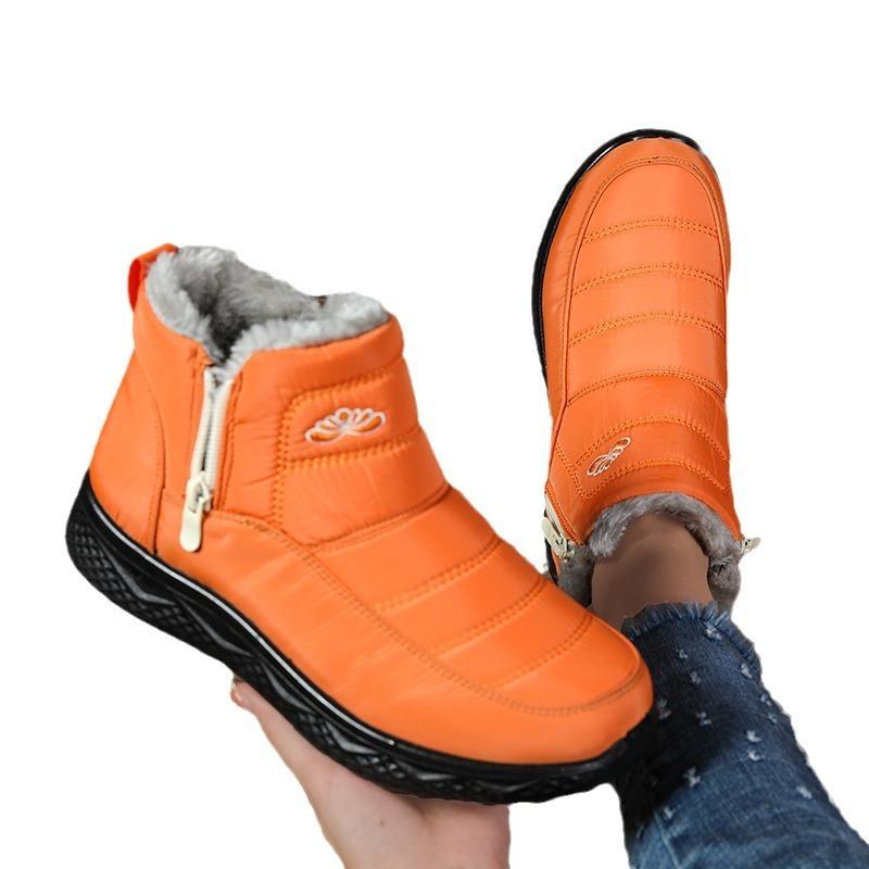 Cotton shoes women's autumn and winter thickened warm snow boots large size women's short boots women's shoes