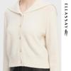 ELLASSAY Women's Cashmere Blend Sequin Knit Cardigan