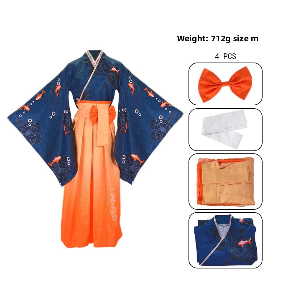 Watson Amelia Cosplay Costume With Satin Fabric For Anime Fans M