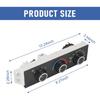 Front A/C Heater Climate Control Module Compatible With 1996-2014 Chevrolet Express 1500 GMC Savana 1500 1996- Chevrolet Express 2500 3500 GMC Savana