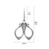 Ciseaux Vintage rétro point de croix pour bricolage, outils de coupe de fil à coudre, ciseaux en tissu, couture