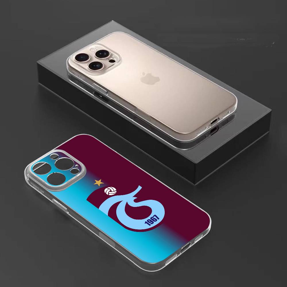 

T-Turkey T-TrabzonsporS Phone Case For iPhone17,16,15,14,13,12,11 Plus,Pro Max Soft Transparent Cover iPhone12PRO