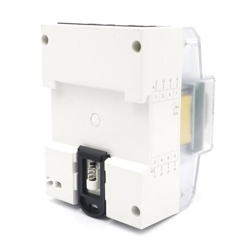 3 Phase 4 Wire Energy Meter 220/380V 5-80A Energy Consumption KWh Meter DIN Rail Installation Digital Power Meter