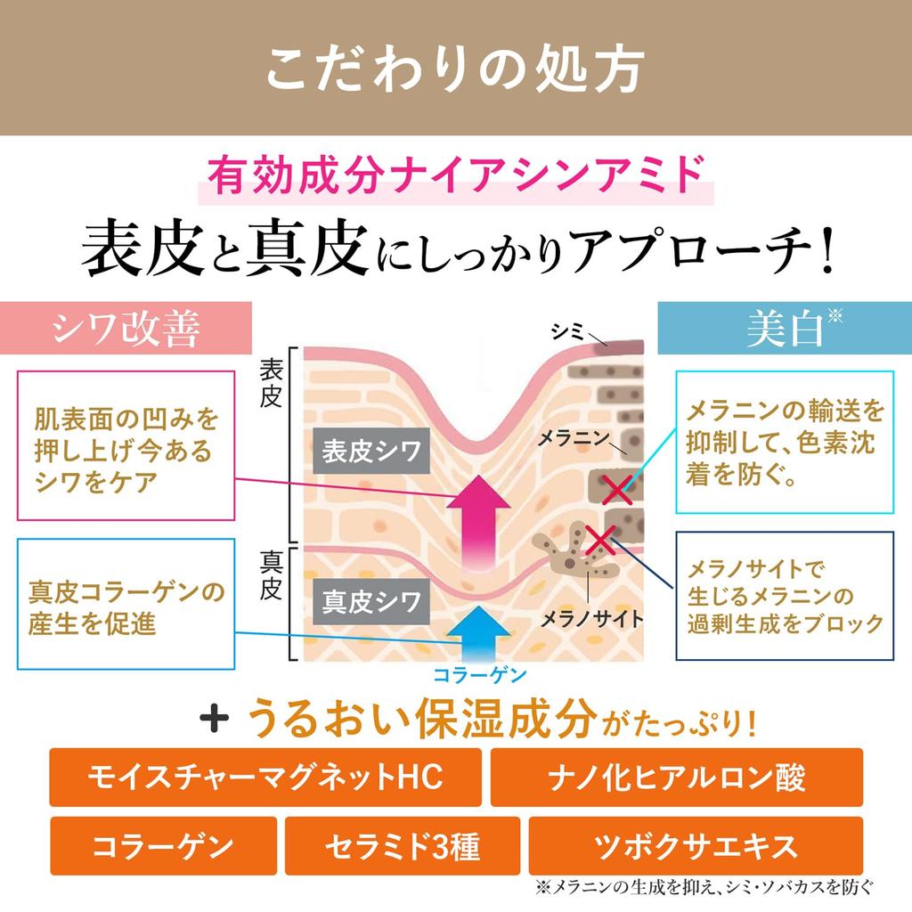Moist Labo Medicated Whitening BB High Natural SPF50 Cream, Coverage, Ochre, 30g, PA++++ (Pore Coverage/Whitening) [Quasi-drug]