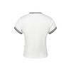 Li Ning Retro Sports Series Short Sleeve T-Shirt Women Tops Off-White AHSWA38-1