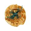 Fabric Flower Brooch for Women, Oversized Floral Pin with Soft Fabric Detail for Jackets, Dresses, Scarves and Bags