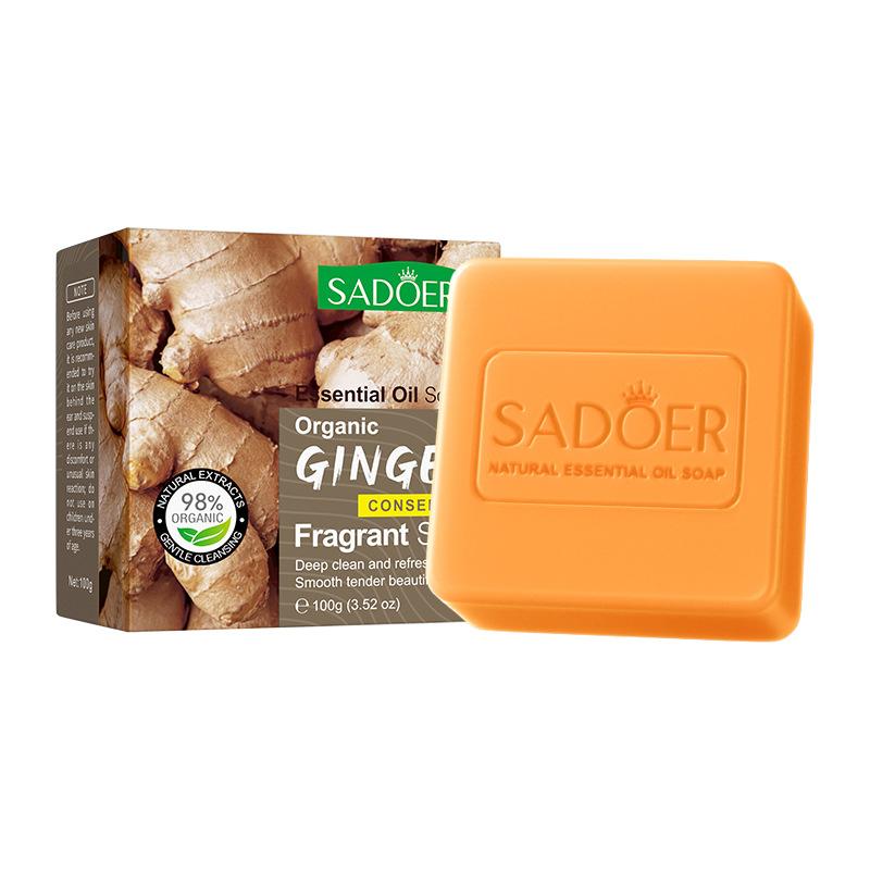 Seife mit ätherischem Pfefferminzöl, 100 g, organische und natürliche feuchtigkeitsspendende Ölkontrolle für Gesicht, Hände und Körper, reichhaltiger Schaum, geeignet für empfindliche Haut
