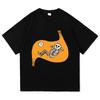 Vintage Lavé Délicieux dans le Donjon Donjon Meshi Laios Touden Falin Anime Imprimé T-shirt en Coton Hommes Femmes Tee Été Décontracté Mode Vêtements Hauts
