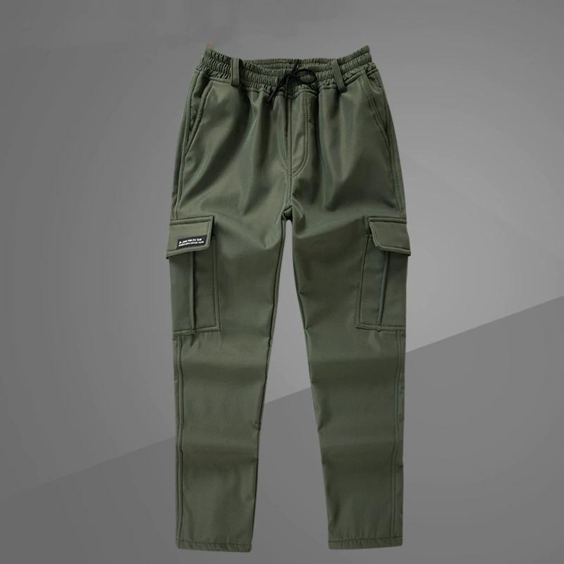 Autumn and Winter Plus Velvet Thickened Overalls Suit Men's Cold-proof and Warm Construction Machine Repair Workshop Labor Insurance Cotton Clothing