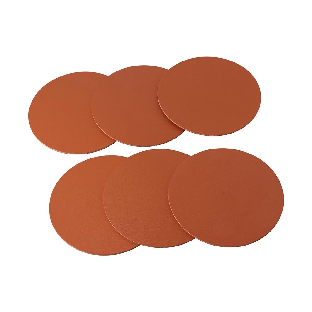 Round 6pcs Insulation Bowl Heat Resistant Coasters Placemat Home Decor Cup Mat