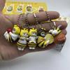 Latest Bee Shaped  Twisted Egg Bee Cat Anime Figurine Ornament Cute Doll Handmade Model Decoration Toy Kid Birthday Gift