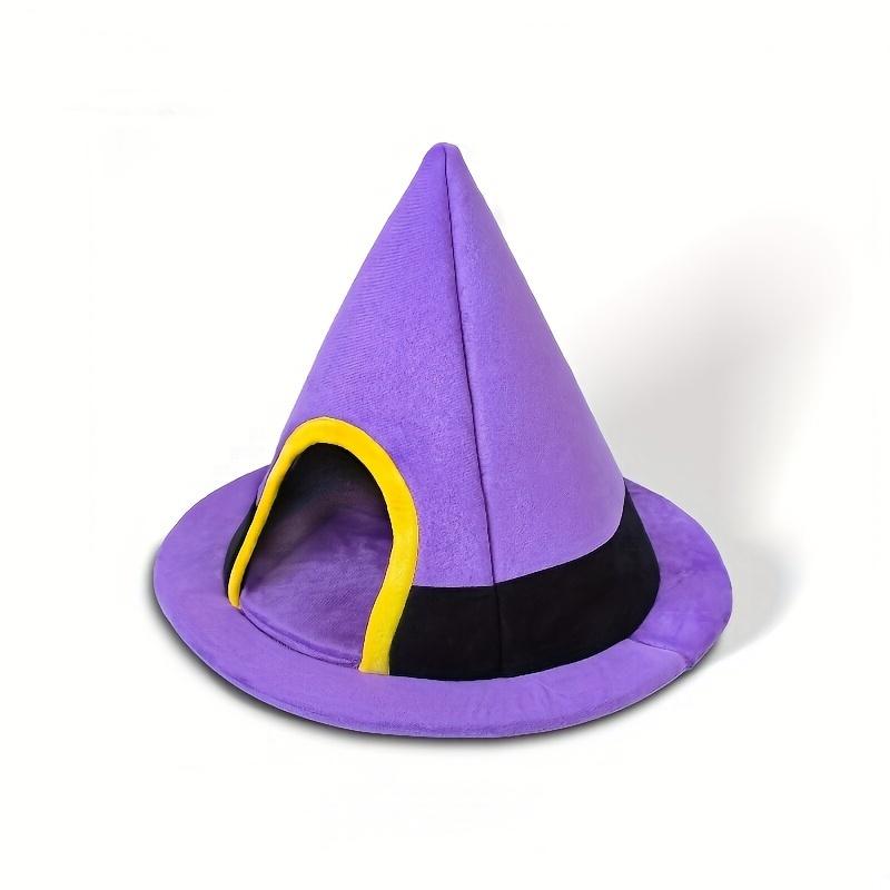 

BOOTEELY Halloween Soft Pet Cat Bed Semi-Enclosed Winter Small Dog Nest Animal Sleeping House Accessories Outdoor Indoor Basket L