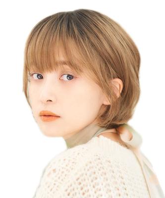 Medical Full 5 M Short Mixed Natural Puffed for Mocha Brown Wig, Colors, Size, "Latte Short", Bob, [fine Curls, Whorl, See-through Bangs, Finish, Fit,