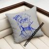 For Funny Clkidd n Throw Pillow Case Sham xcm xcm Square Car Pillowcase Pad Cushion Cover