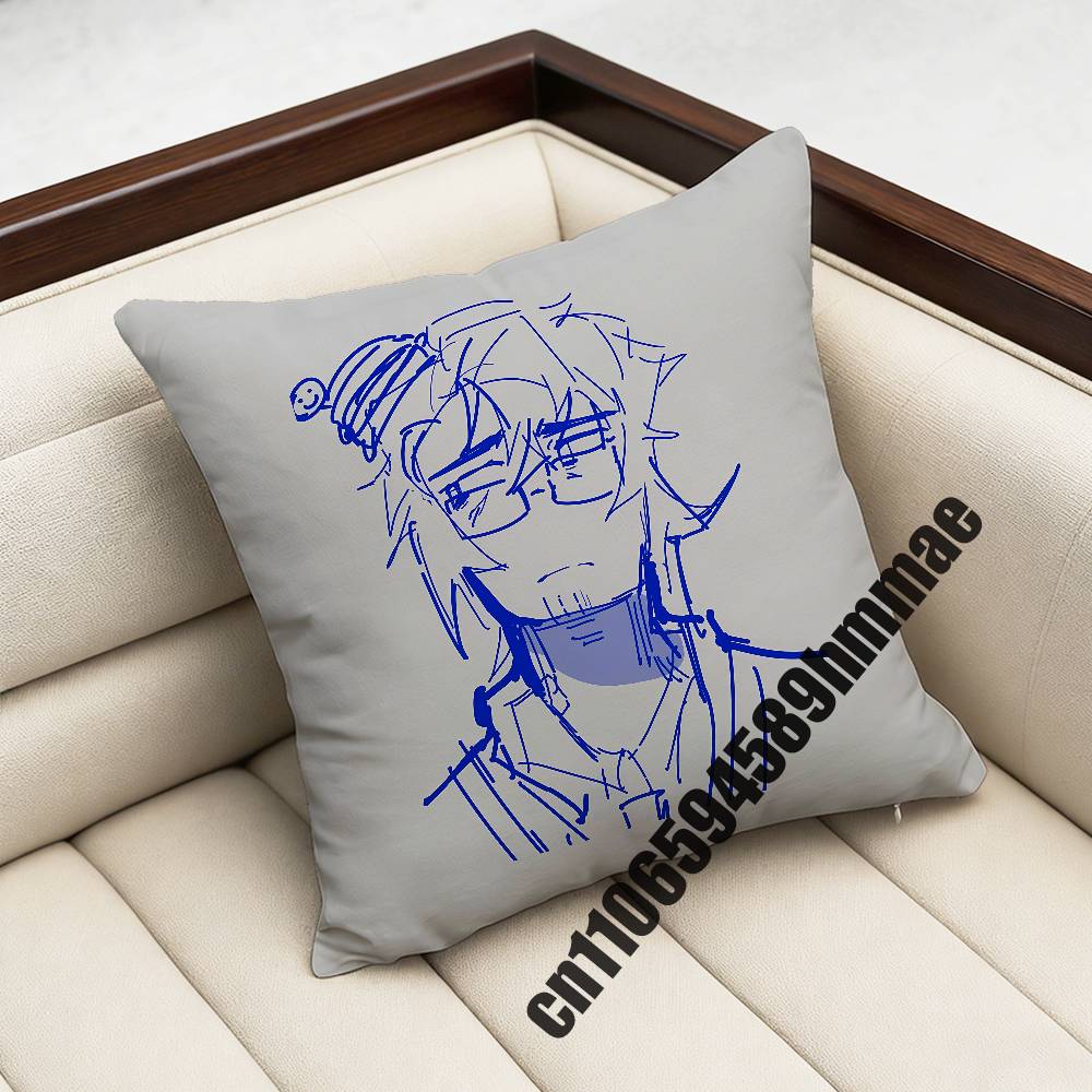 For Funny Clkidd n Throw Pillow Case Sham xcm xcm Square Car Pillowcase Pad Cushion Cover