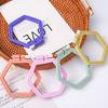 DIY Plastic Embroidery Hoops Cross Stitch Frame Stretch Ring Tool for Needlecraft Sewing Loop Cross Stitching
