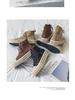 2025 Men's Retro High-Top Canvas Sneakers with Thick Sole for Height Boost - Versatile Casual Shoes for Spring