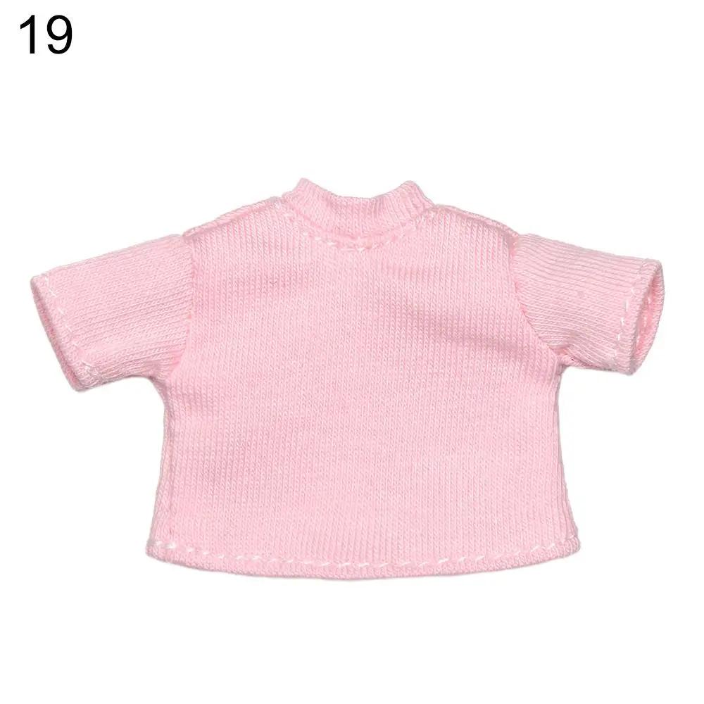 Ob11 Doll T-Shirt 1/11 Doll Panties Doll Cotton Socks Diy Doll Clothes Suits Shorts Striped Tops Knitted Sweatshirt Accessories