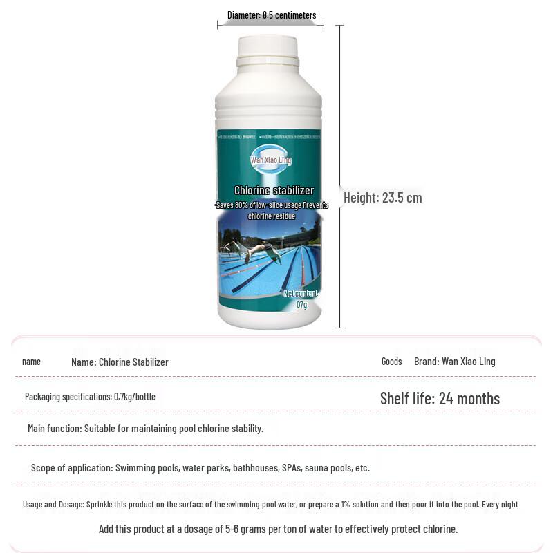 Wan Xiao Ling Pool Chlorine Stabilizer
