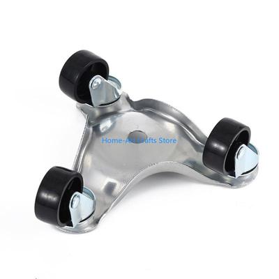Y3NA Steel Heavy Load Carriers Triangular Base Rollers Smooth Furniture Moving Tool