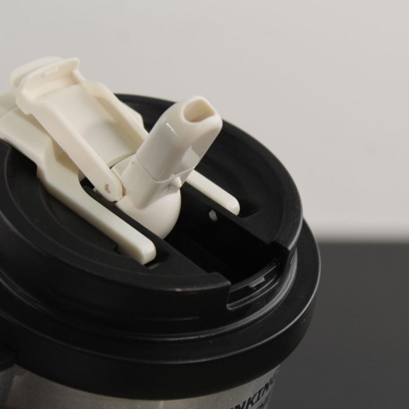 Cute Insulated Coffee Mug St Portable Dual Drink Mouth Women'S High Aesthetic Value Water Cup Heat Preservation Cup