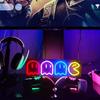 Neon Ghost LED Halloween Decorative Lamp - Luminous Silhouette Light