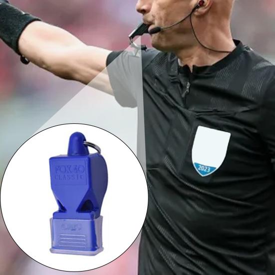Referee Whistle with Lanyard Keyring 115dB Loud Sound Portable Professional Outdoor Training Survival Soccer Basketball Sports Whistle