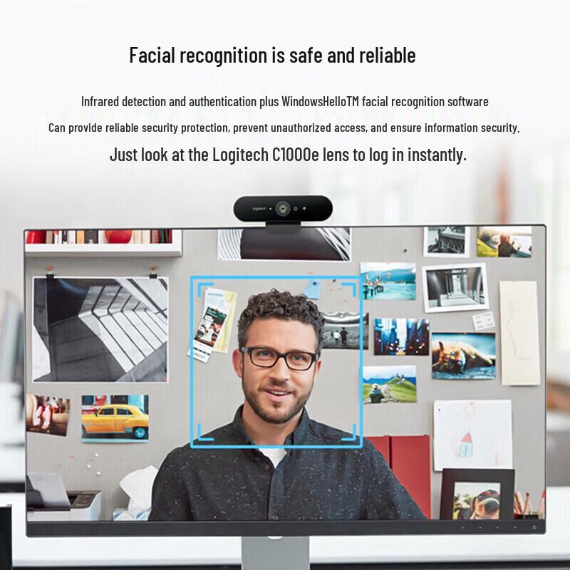 Logitech BRIO C1000e 4K Pro Webcam