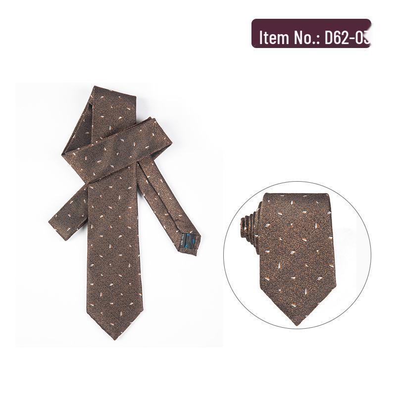 Men s Striped Polka Dot Arrow Pattern Polyester Necktie - 7.5cm, Business  Casual