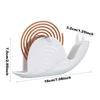 Snail Shape Mosquito Coil Rack White Black Incense Holder Shelf  Home Bedroom Decoration