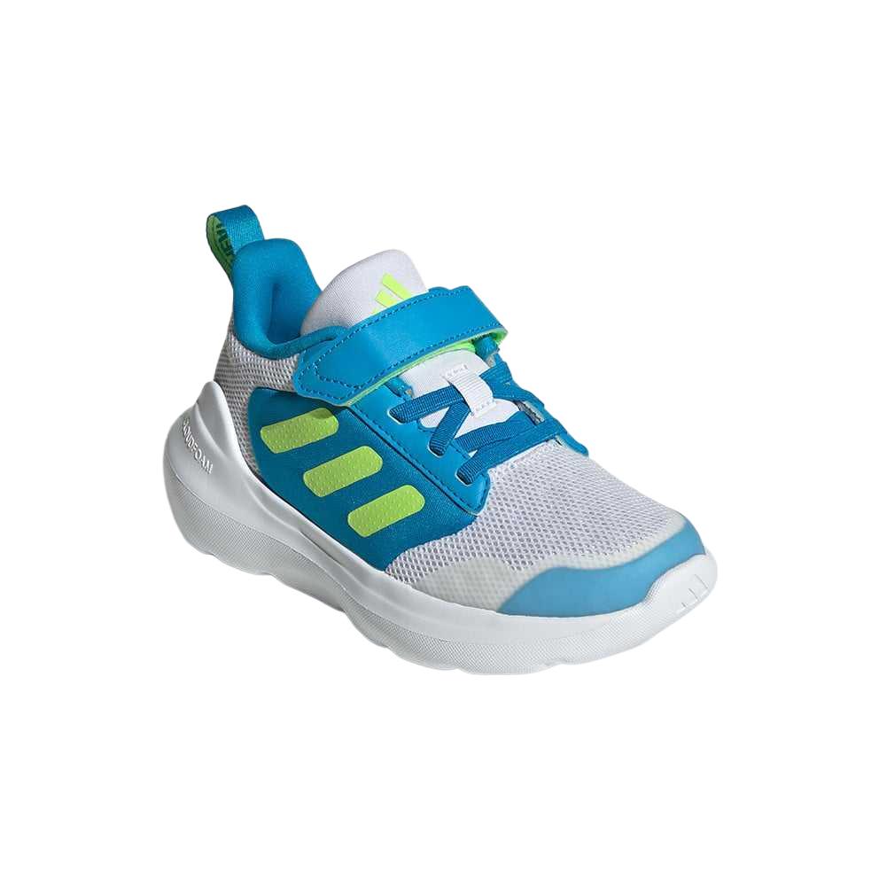 Adidas Tensaur Run 3.0 Synthetic Leather Comfortable Fashion Versatile Trendy Low-Top Kids Training Shoes Kids Training Shoes Gray Blue Yellow JQ4850