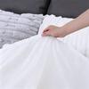 Transparent PE Furniture Protection Cover Elastic Edges Disposable Bed Cover  Bed