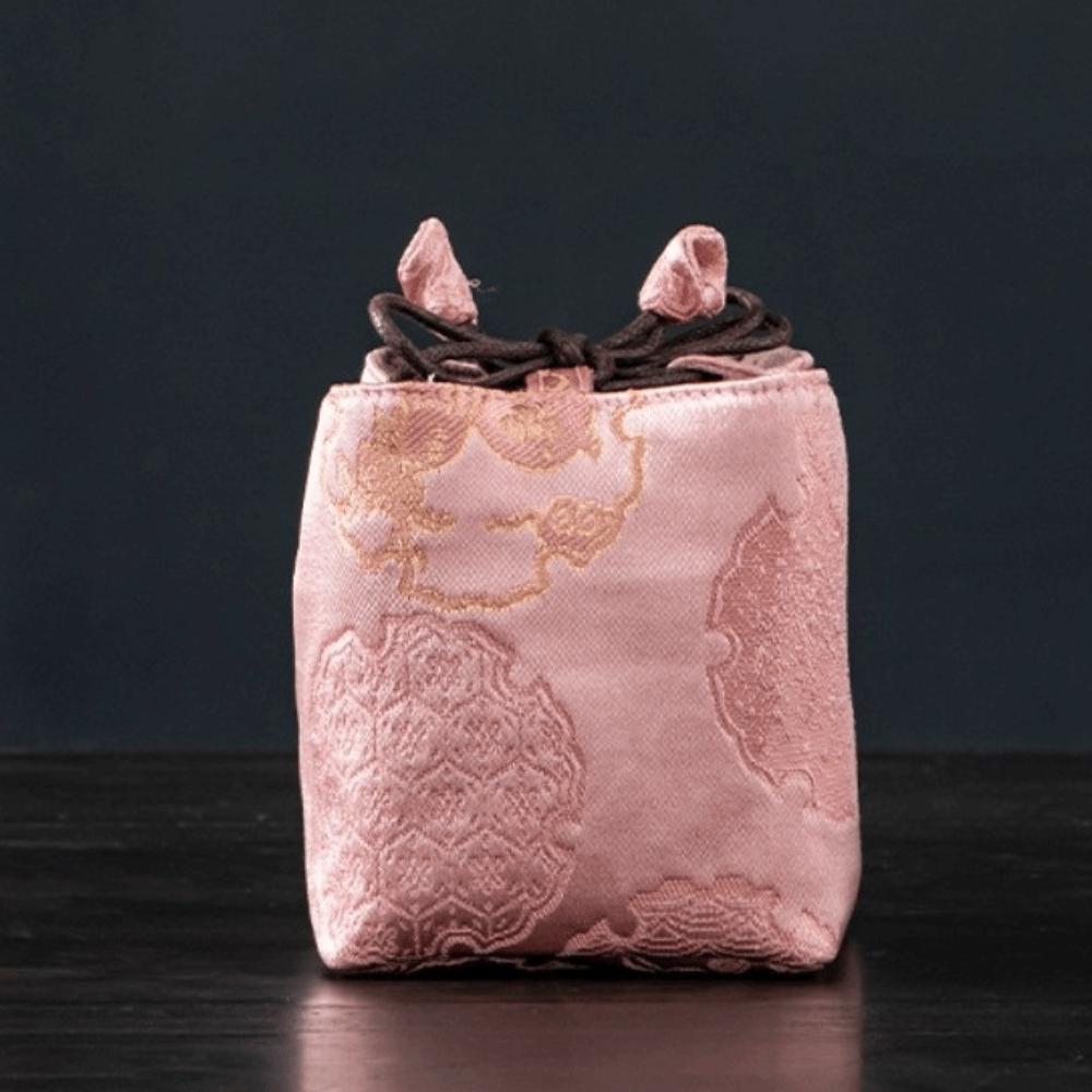 Embroidered Chinese Style Bag Thickened Teapot Storage Bag Tea Cozy  Chinese Tea Culture