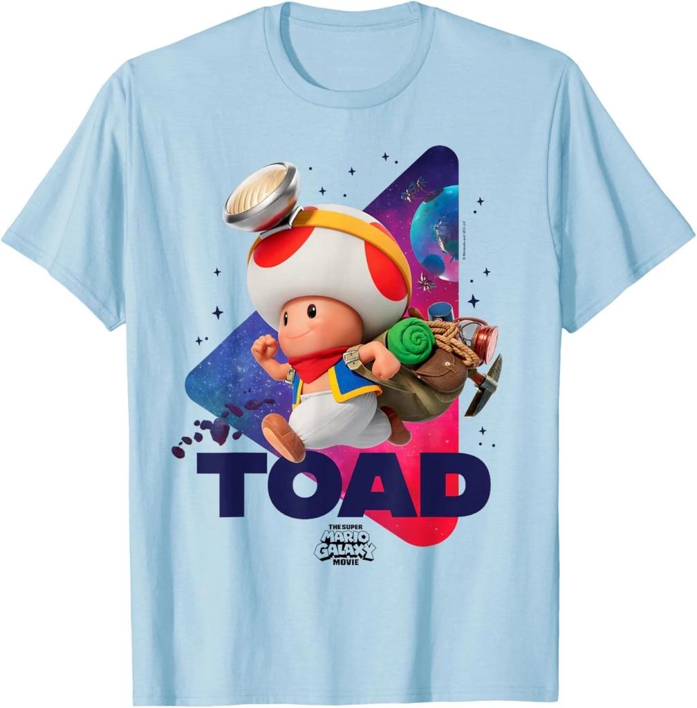 The Super Mario Galaxy Movie Toad Galaxy Run T-Shirt