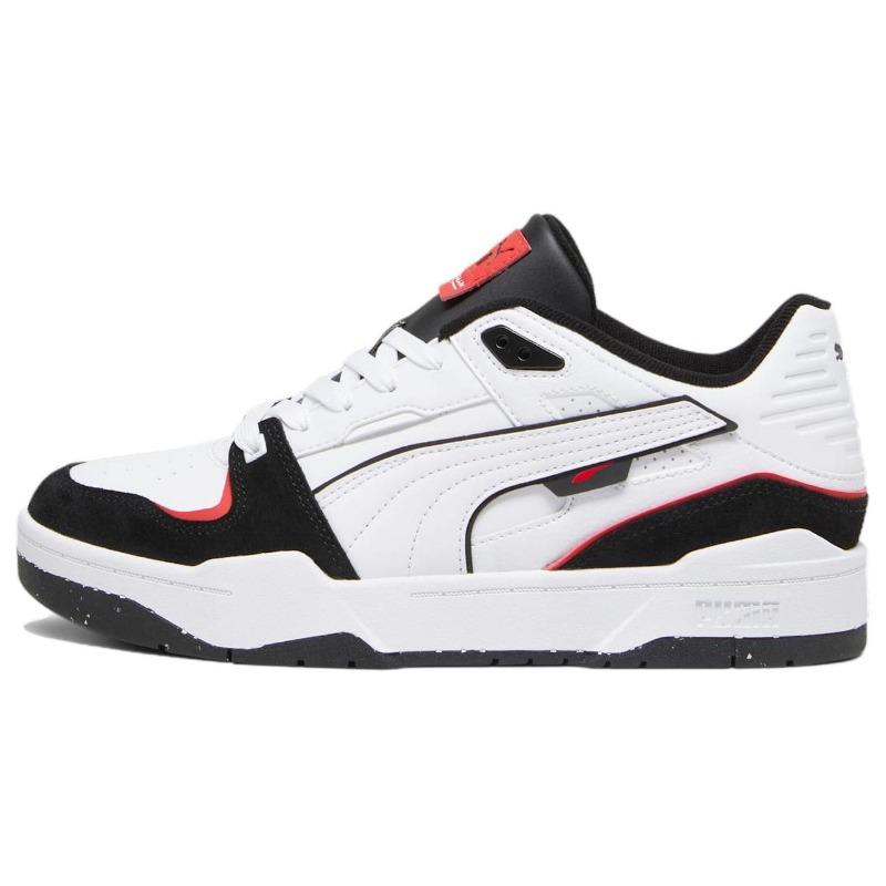 Мужские кроссовки PUMA Slipstream Low Top Белые Черные Красные 393787-01 45