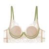 Womens French Lace Bra Thin Bunny Ear Cup Sexy Pure Desire Large Bust Minimizer Plus Size Underwear