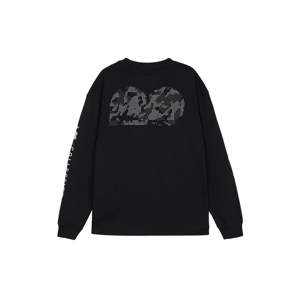 Nike Solid Color Crew Neck Long Sleeve T-Shirt Men Tops Black DJ6175-010