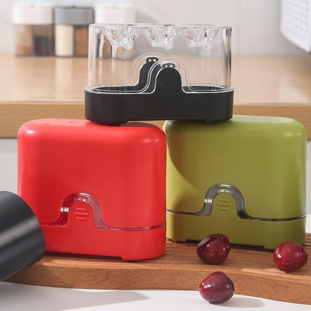 Efficient Fruit Corer Handheld Press Cherry Core Remover Portable Cherry Slicer  Salad Making