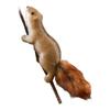Festive Squirrel Figurine Ornaments for Christmas Trees Featuring Built In Hooks for Hanging and Seasonal Decorative Use