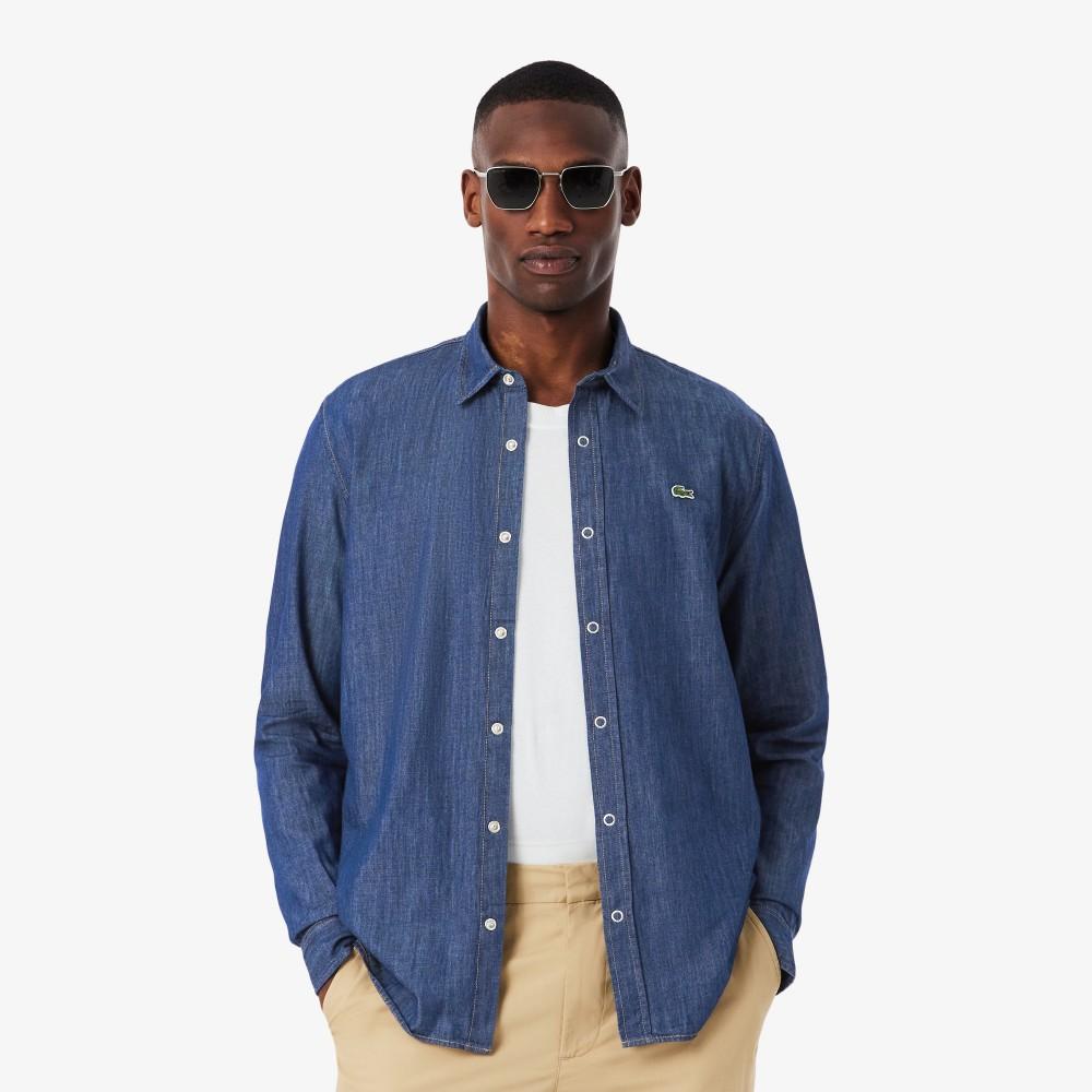 [Lacoste] Мужская джинсовая рубашка CH2591-56GMK9 40