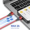 Magnetic Fast Charging Micro USB Type C Cable For Samsung Realme Oneplus Huawei Mobile Phone Magnet Wire Data Cord