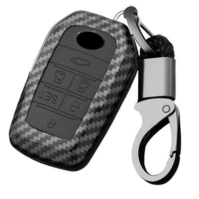 SANRILY Toyota Smart Key Case, Key Cover, Key Protection, Key Holder, ABS + Natural