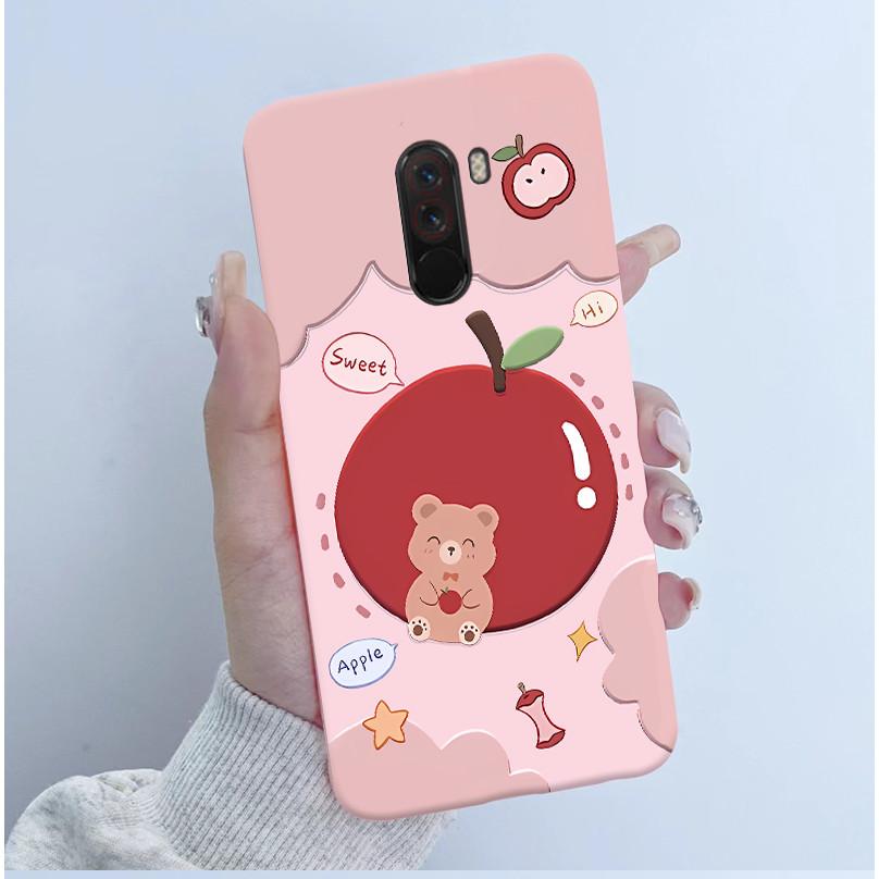 For Pocophone F1 Case Cute Cartoon Panda TPU Soft Silicone Phone Case For Xiaomi Pocophone F1 Back Cover PocoF1 Poco F 1 Fundas