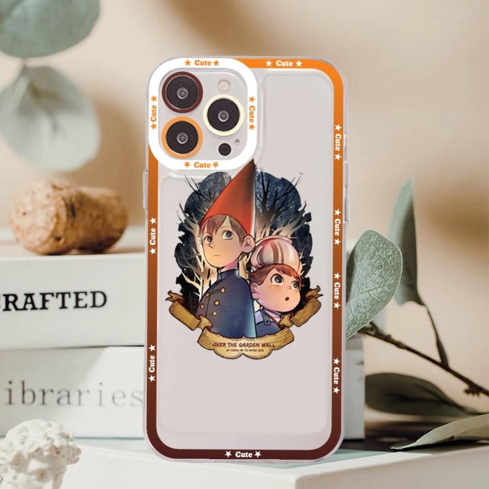Cartoon O-Over the G-Garden W-Wall Phone Case For iPhone 15 11 12 13 14 Mini Pro Max XR X XS TPU Clear Case