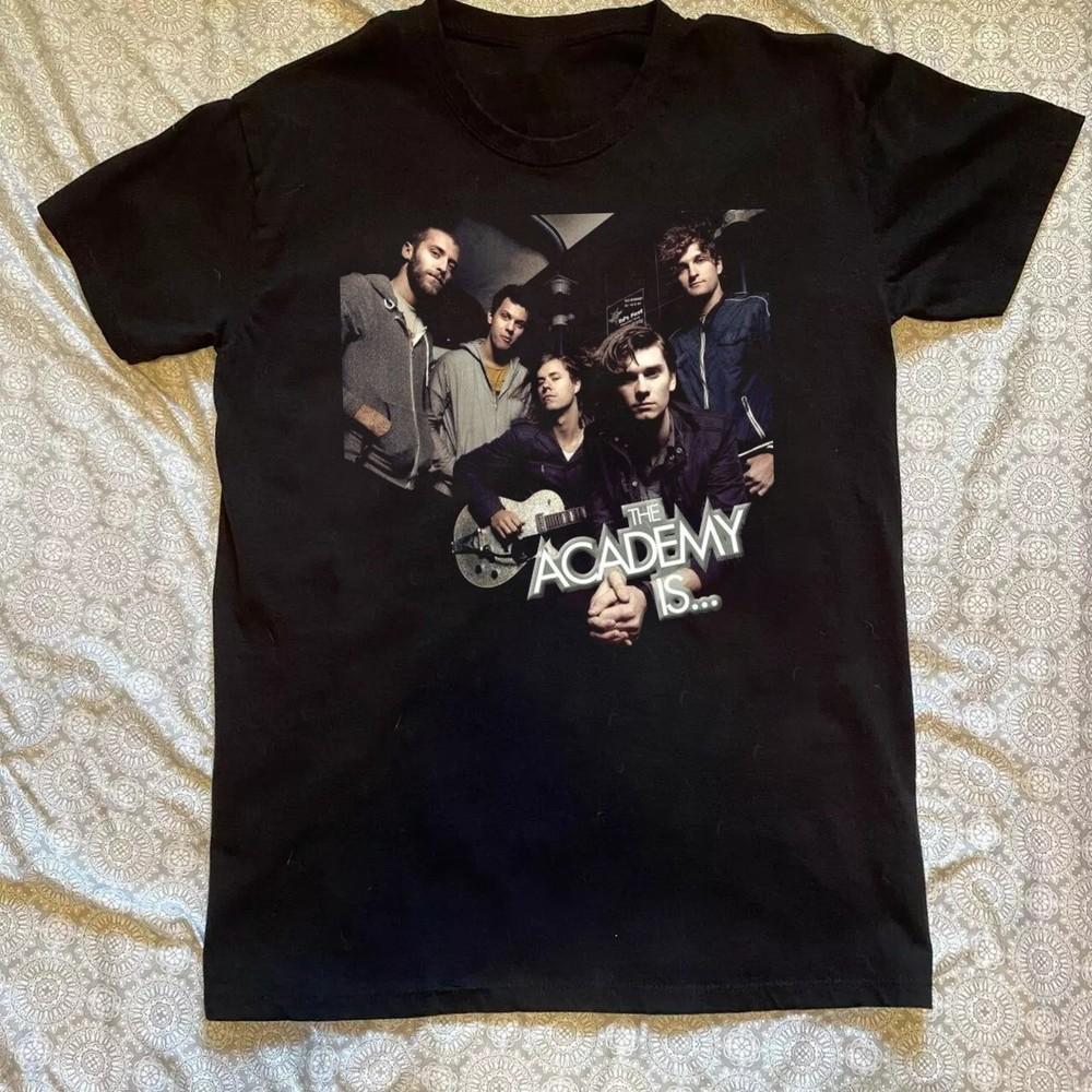 

Hot Vtg The Academy band Members Black Full Size S To 5XL Shirt FN1065 Unisex T-Shirt L