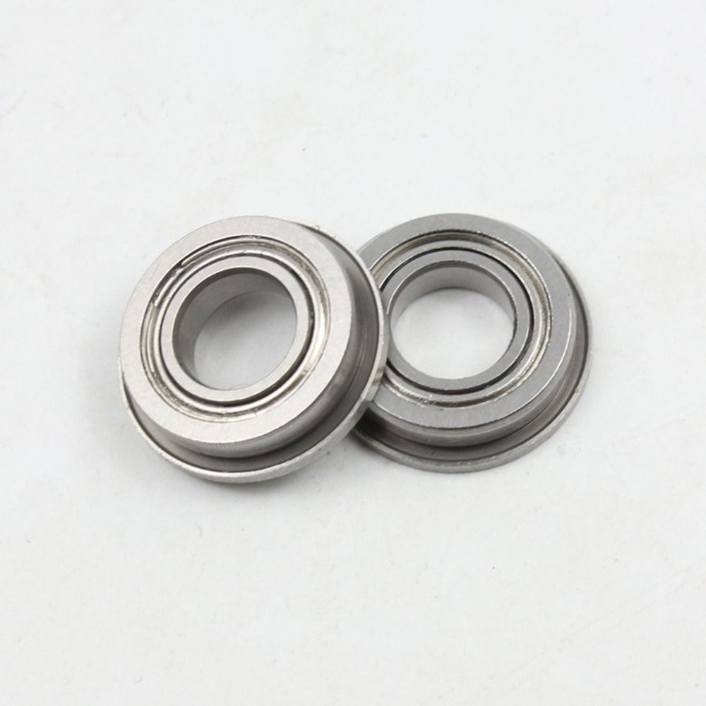 

10 шт., малый фланцевый шарикоподшипник, серебряные подшипники из хромированной стали, низкий средний двигатель